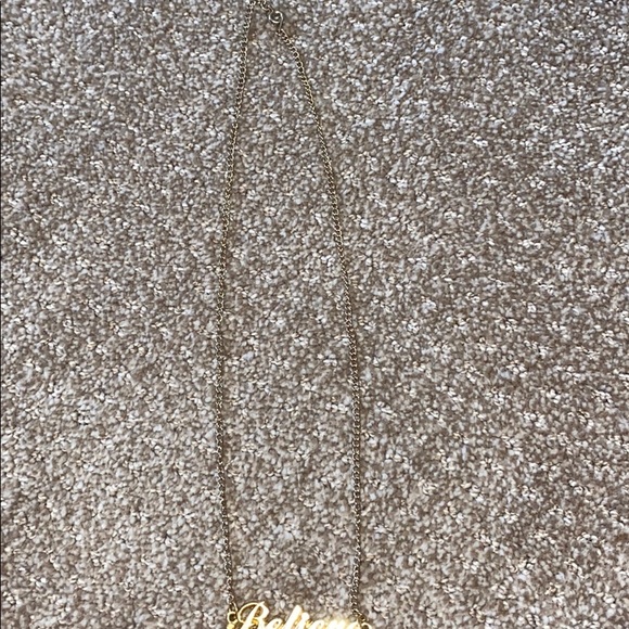 Believe necklace from Justin Bieber concert! - Picture 3 of 3